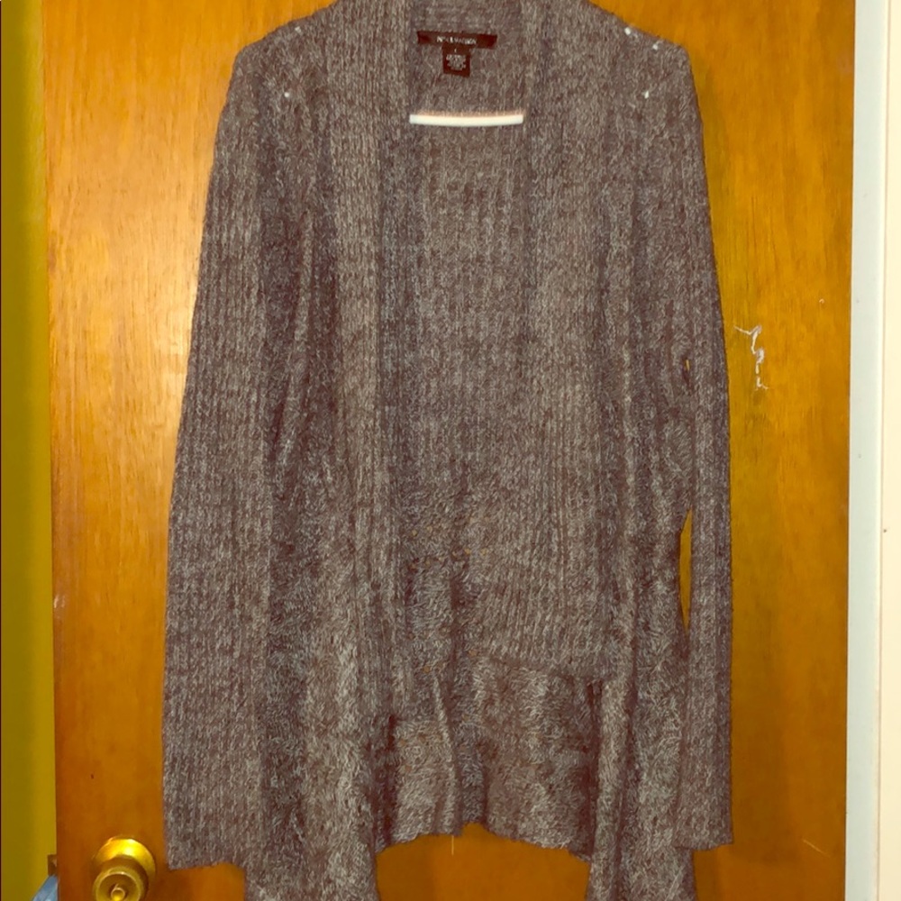 Draped sweater